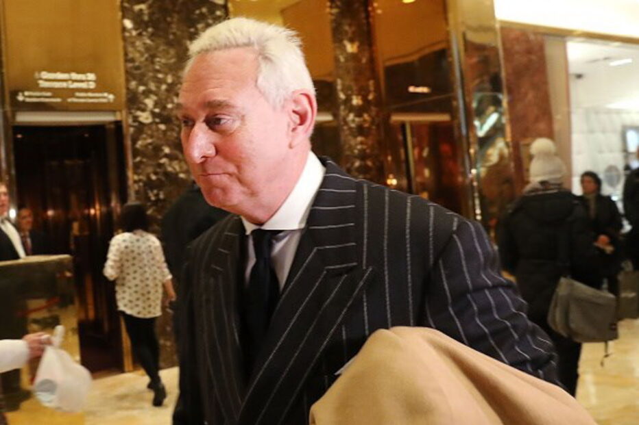 Roger Stone, consultor político e antigo conselheiro de campanha do Presidente Trump 