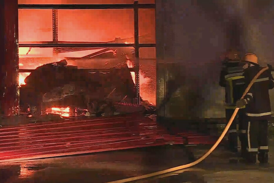 Incêndio no Carregado