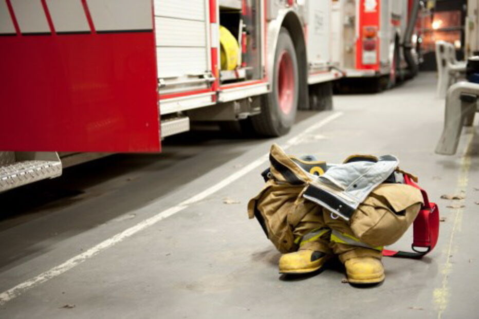 bombeiros, fogo, incêndio, quartel, alarme, Mayville, EUA, Wisconsin