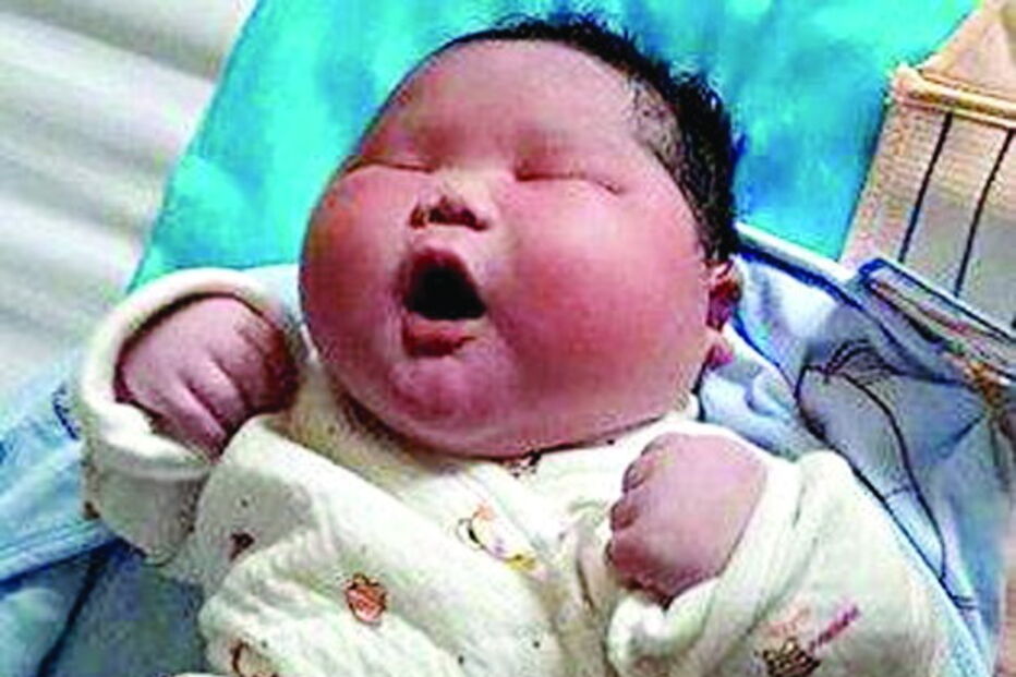 Bebé, recém-nascido, China, nascimento, peso, obeso, Shaanx