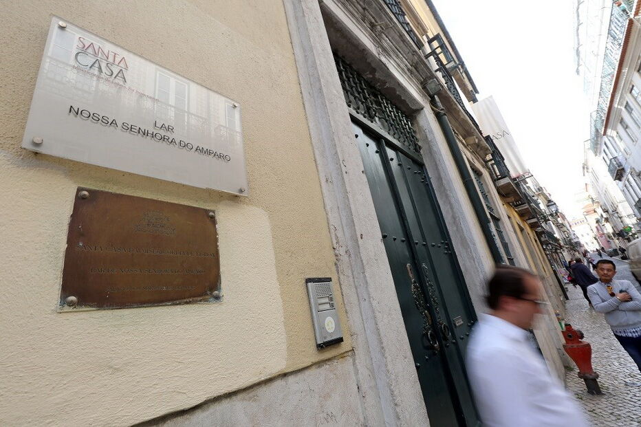 Lar ocupou em 1997 parte do palácio. Desde 2016 que não recebe utentes com grandes dependências físicas