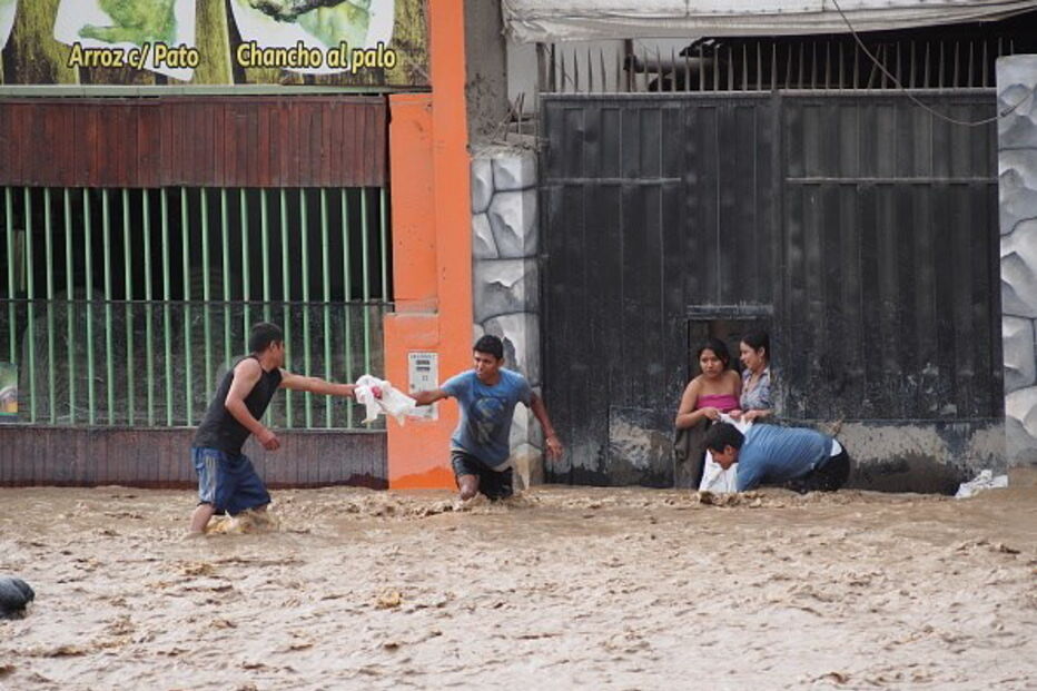 72 mil pessoas afetadas pelas cheias no Perú