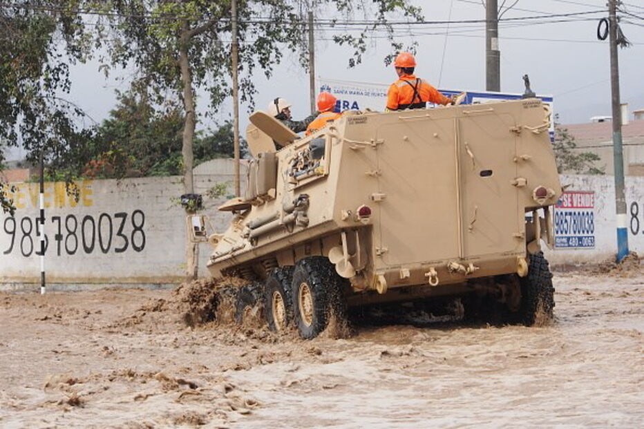 72 mil pessoas afetadas pelas cheias no Perú