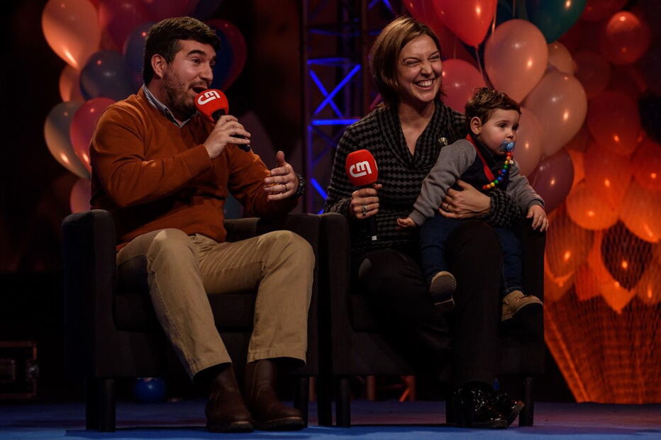 Gala Viva a Vida festeja nova subida da natalidade