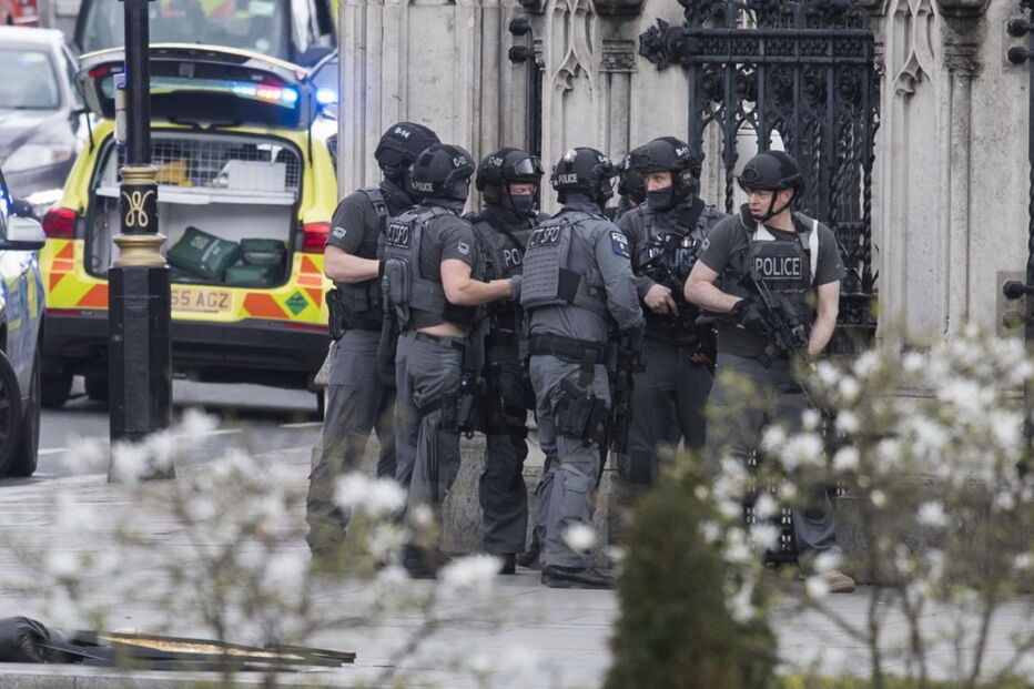 As operações policiais após o atentado em Londres