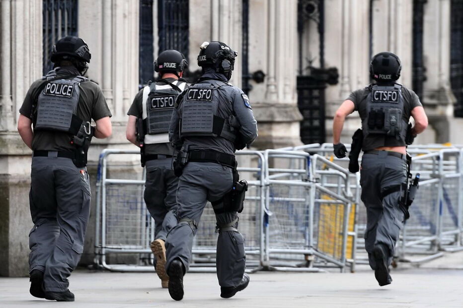 As operações policiais após o atentado em Londres