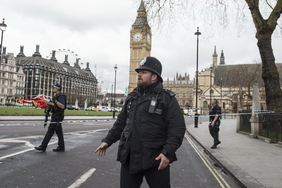 As operações policiais após o atentado em Londres