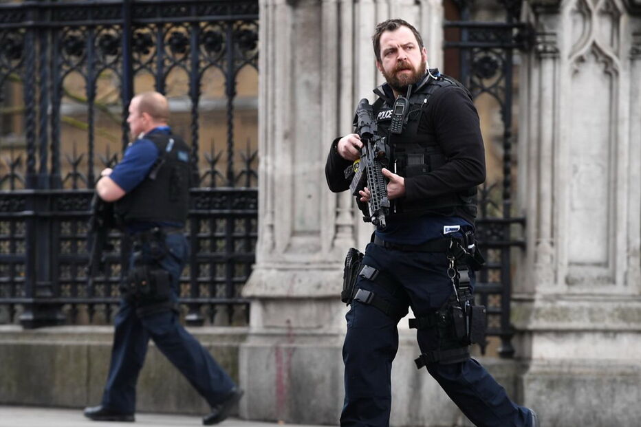 As operações policiais após o atentado em Londres