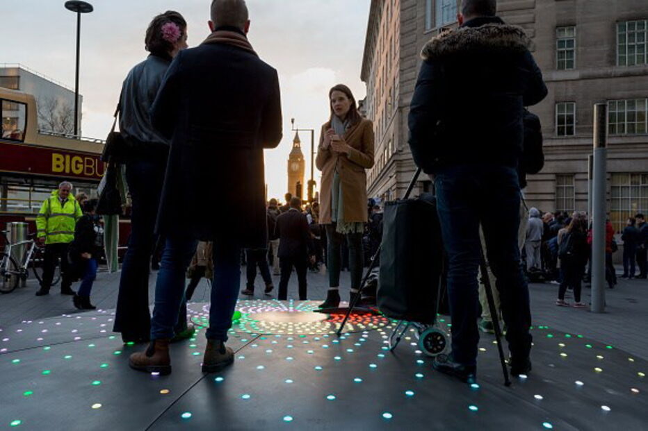 Londres na noite do atentado