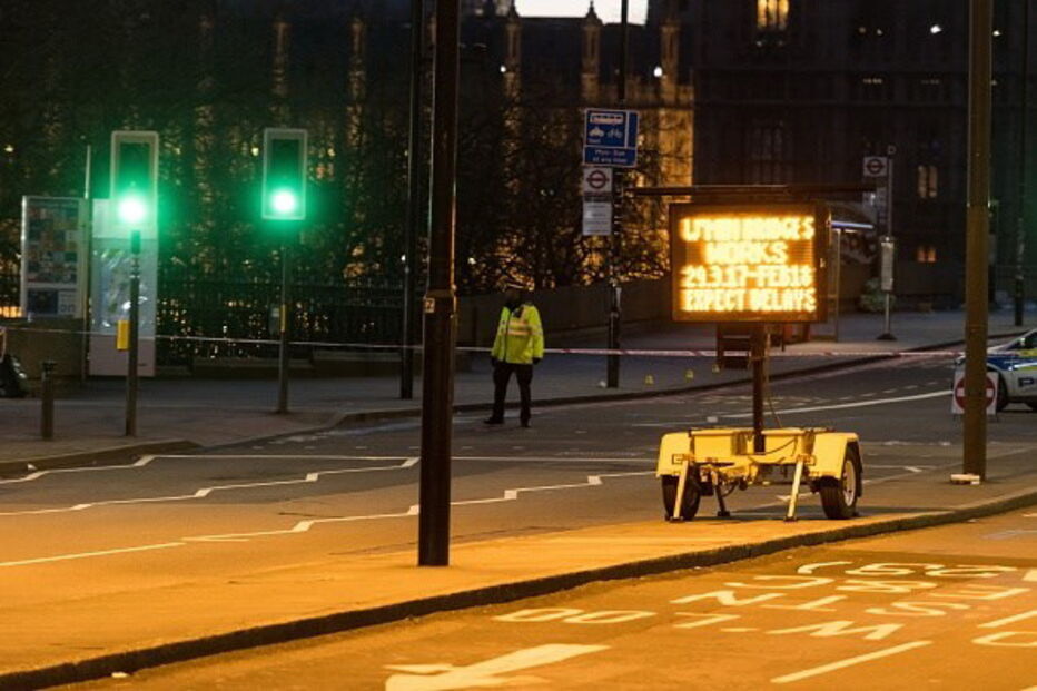 Londres na noite do atentado