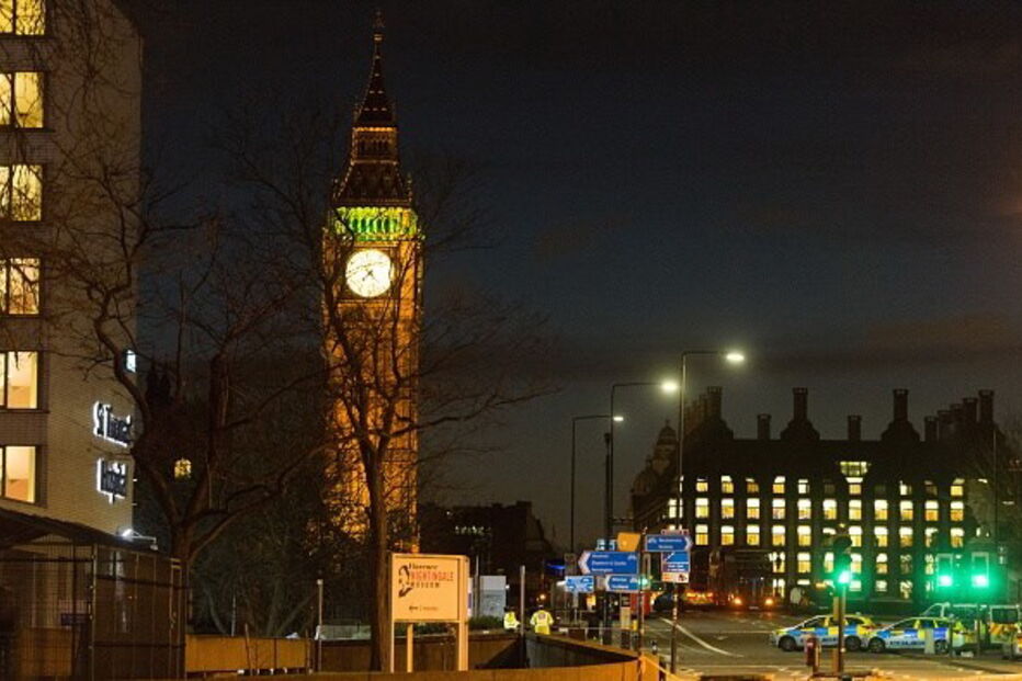 Londres na noite do atentado