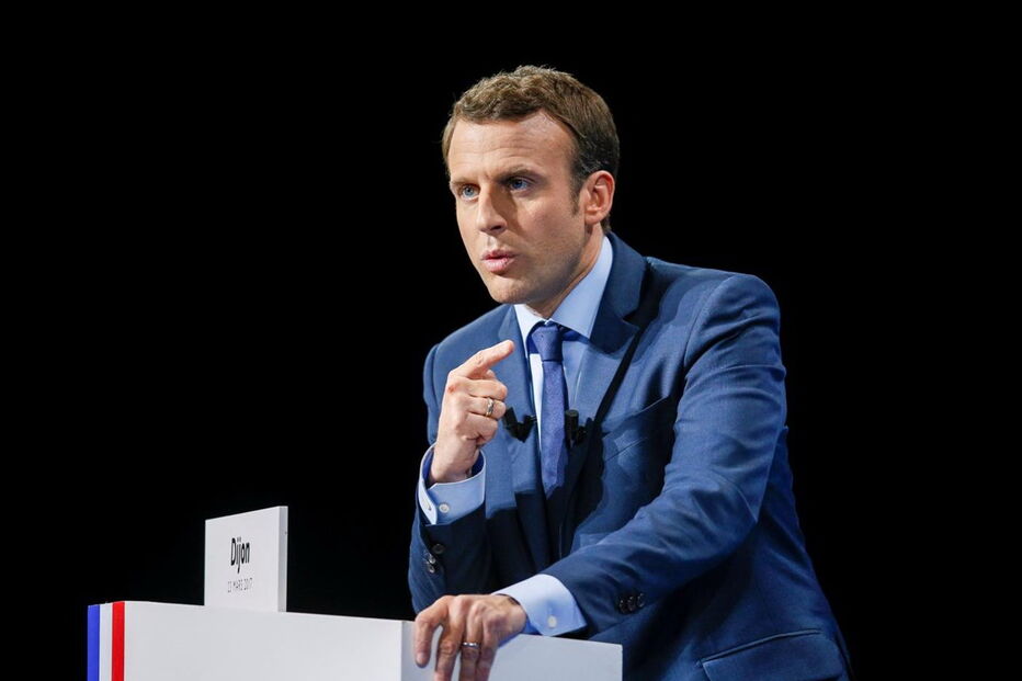 Emmanuel Macron, candidato do centro às presidenciais francesas