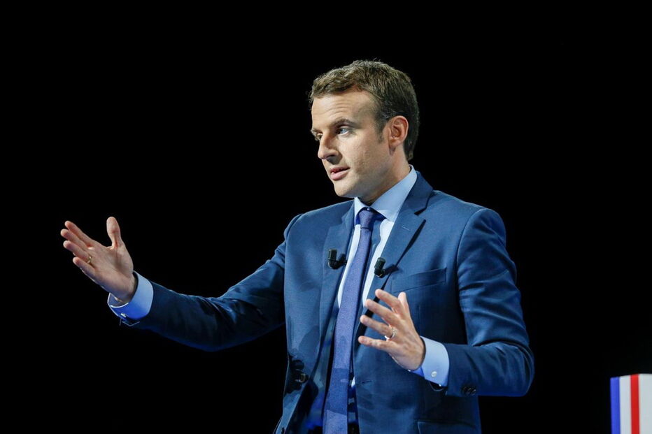 Emmanuel Macron, candidato do centro às presidenciais francesas