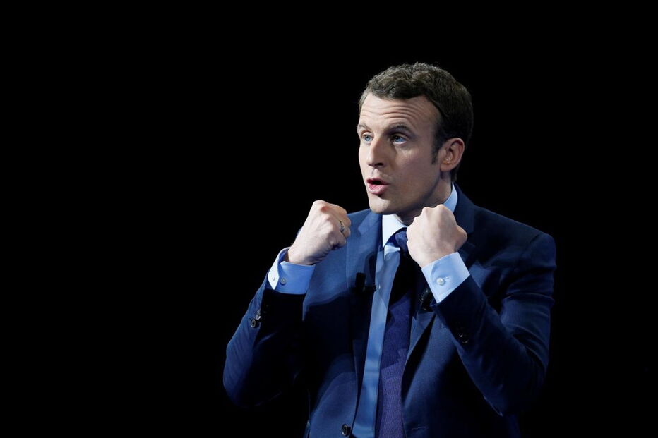 Emmanuel Macron, candidato do centro às presidenciais francesas