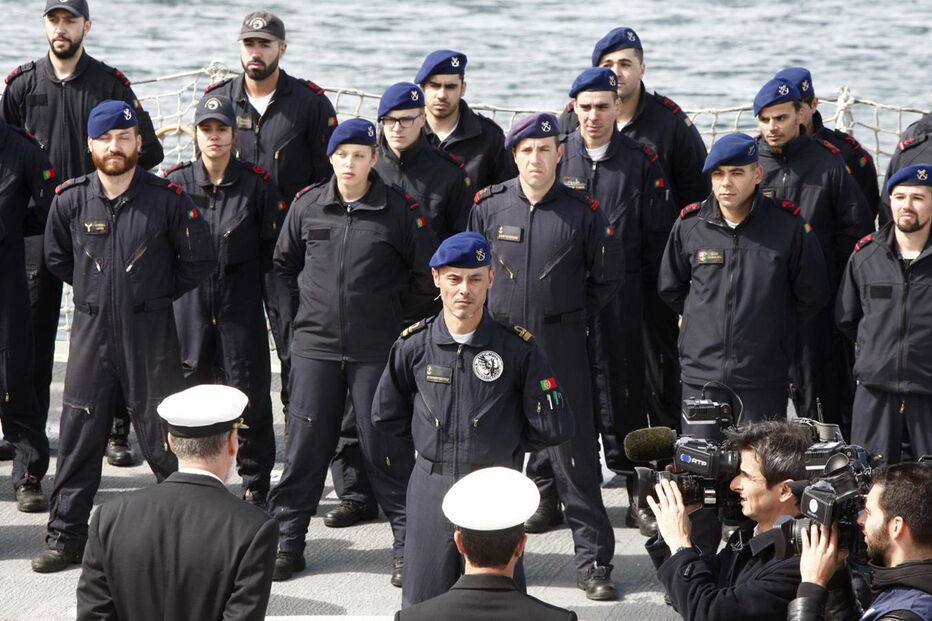  Partida do navio NRP Bérrio da Marinha Portuguesa para participar na missão 