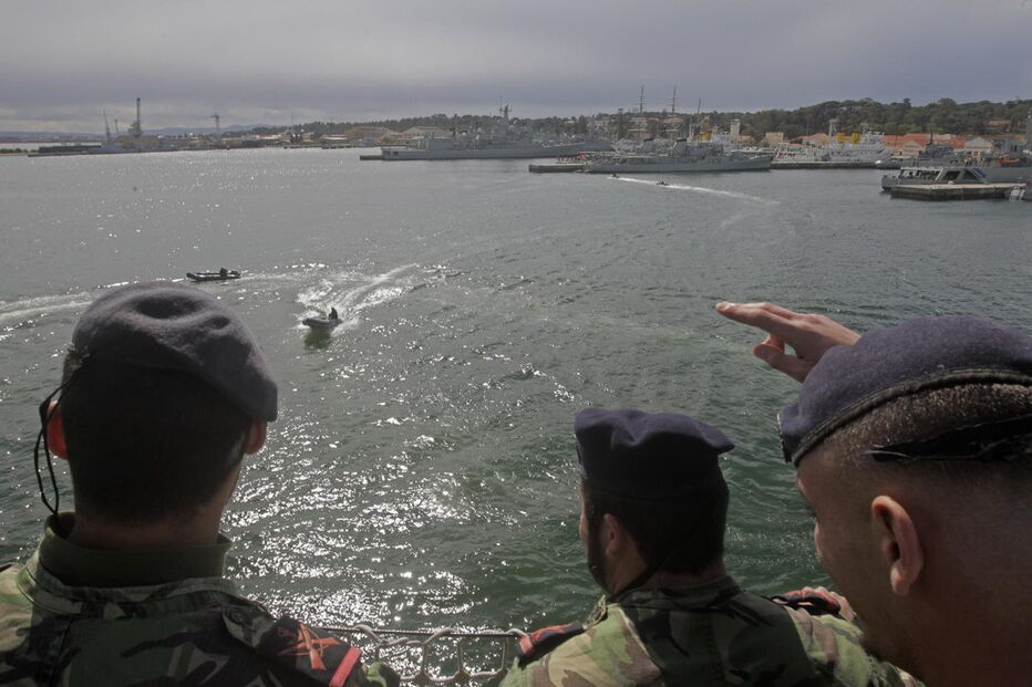  Partida do navio NRP Bérrio da Marinha Portuguesa para participar na missão 