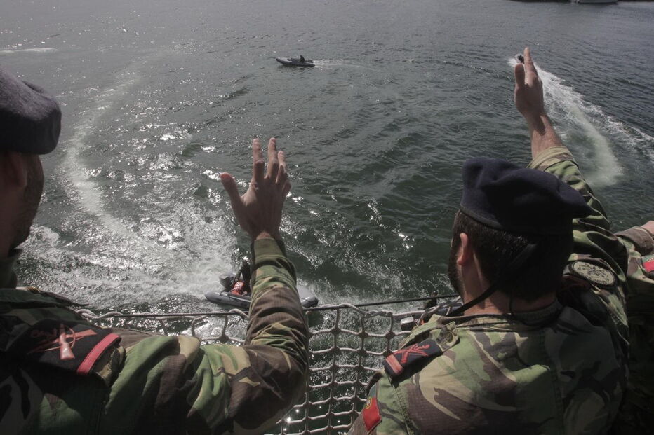  Partida do navio NRP Bérrio da Marinha Portuguesa para participar na missão 