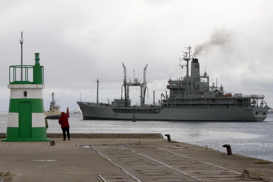  Partida do navio NRP Bérrio da Marinha Portuguesa para participar na missão 