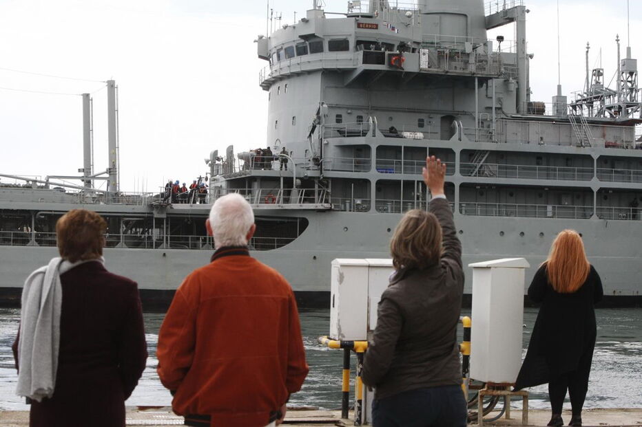  Partida do navio NRP Bérrio da Marinha Portuguesa para participar na missão 