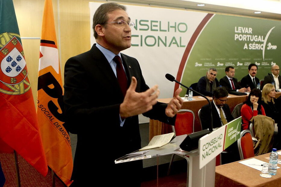 Pedro Passos Coelho, líder do PSD