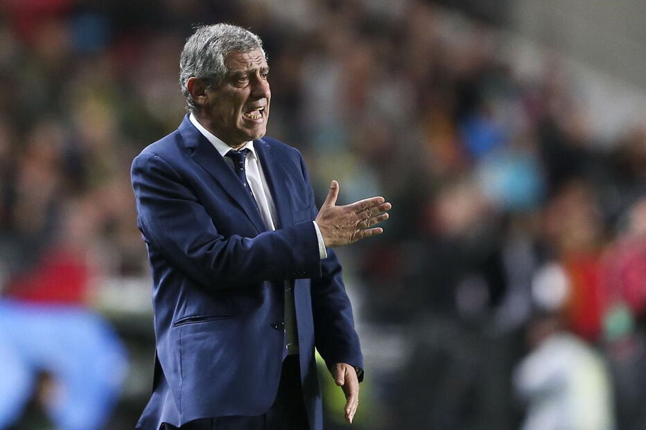 O seleccionador nacional, Fernando Santos