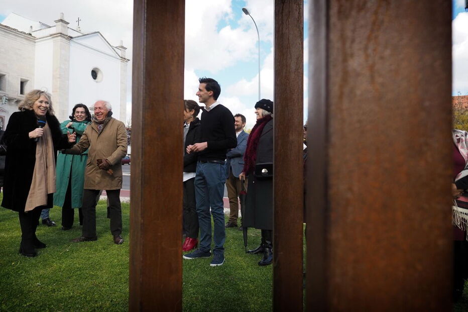 Maria do Céu Guerra discursou perante as pessoas que marcaram presença