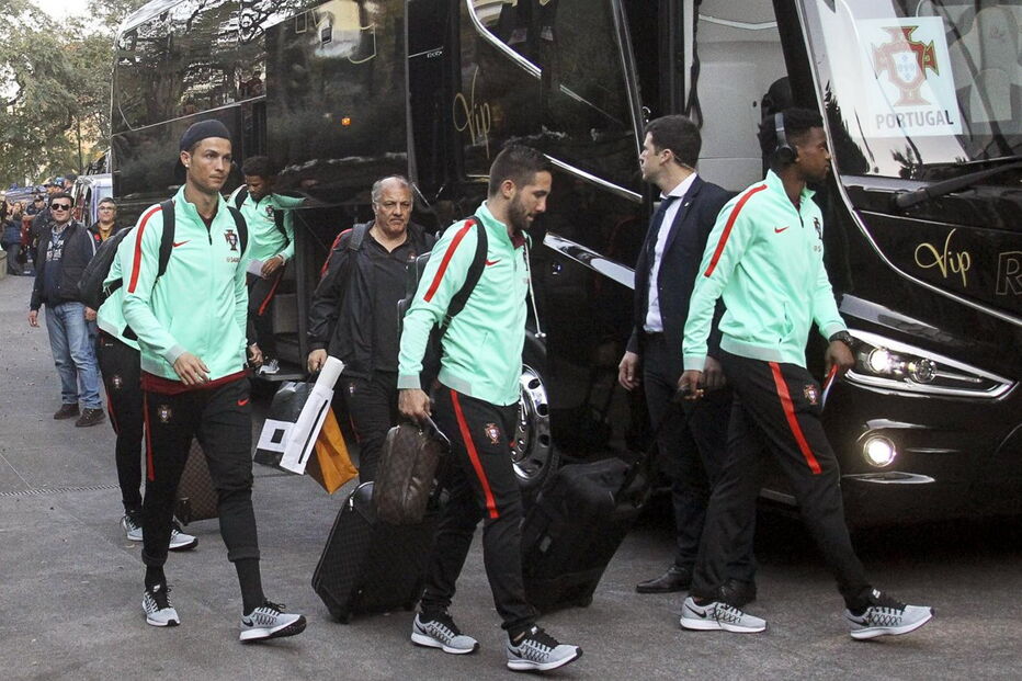 Seleção nacional recebida na Madeira