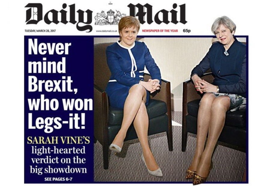 Capa do Daily Mail