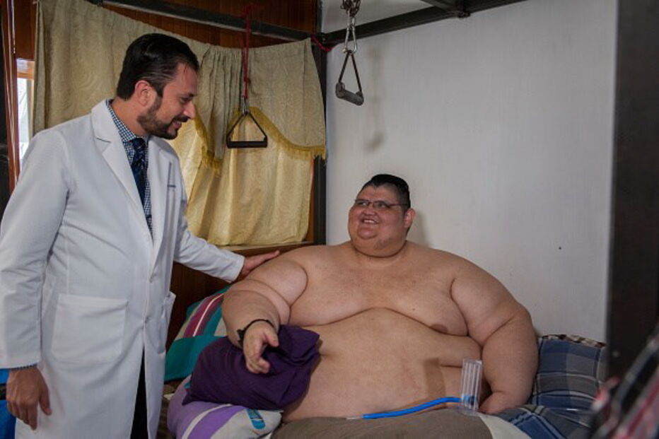 Juan Pedro Franco é o homem mais obeso do mundo 