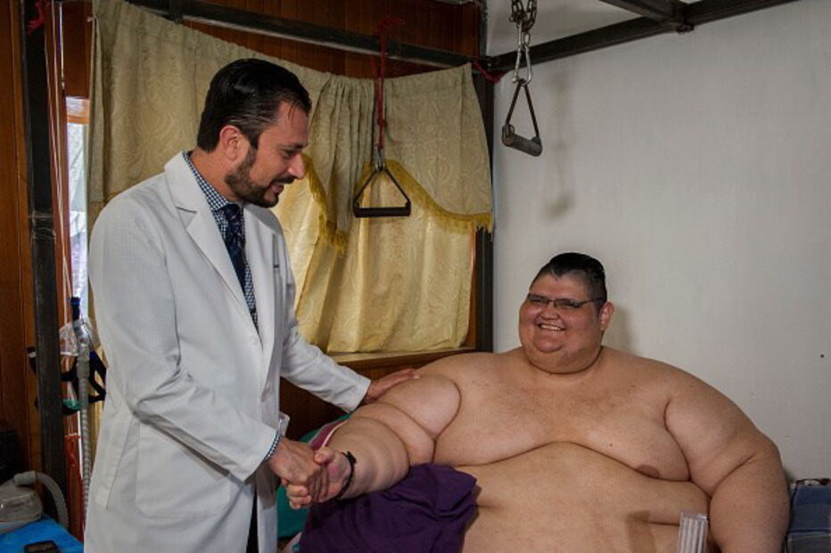 Juan Pedro Franco é o homem mais obeso do mundo 