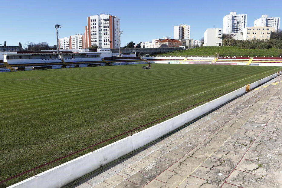 Estádio Engenheiro Carlos Salema, do Clube Oriental de Lisboa