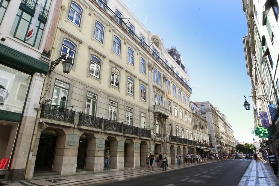 Fachada do Montepio, em Lisboa
