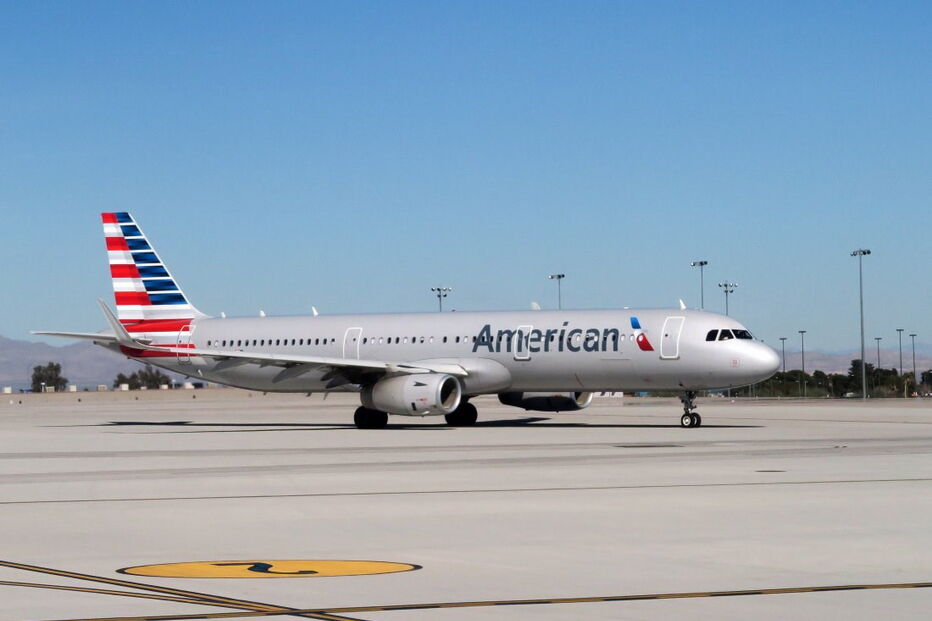 Avião da American Airlines