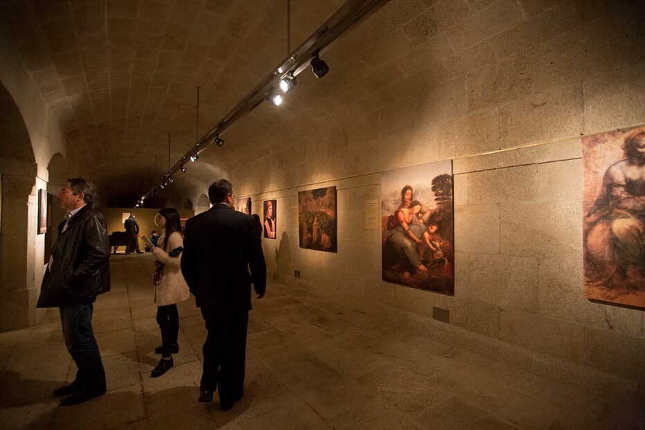 Leonardo Da Vinci, Porto, exposição, invicta, Alfândega, quadros, arte