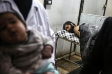 Crianças sírias vivem horror após ataques