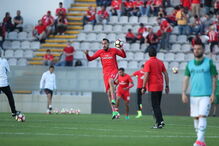Benfica rumou a Moreira de Cónegos para jogar mais uma etapa da Liga Portuguesa de Futebol	