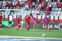 Benfica rumou a Moreira de Cónegos para jogar mais uma etapa da Liga Portuguesa de Futebol	