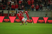 Benfica rumou a Moreira de Cónegos para jogar mais uma etapa da Liga Portuguesa de Futebol	