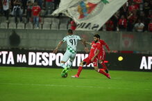 Benfica rumou a Moreira de Cónegos para jogar mais uma etapa da Liga Portuguesa de Futebol	