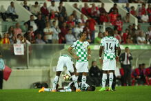 Benfica rumou a Moreira de Cónegos para jogar mais uma etapa da Liga Portuguesa de Futebol	
