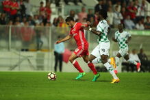 Benfica rumou a Moreira de Cónegos para jogar mais uma etapa da Liga Portuguesa de Futebol	