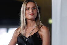Jani Gabriel, Lourenço Ortigão, famosos, desfile, Almada Forum 