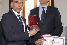 Luís Sénica, homenagem, medalha de mérito, Secretário de Estado da Juventude e Desporto