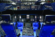 Interior de nave espacial