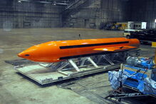 A GBU-43, bomba lançada pelos EUA no Afeganistão