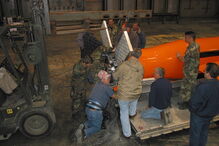 A GBU-43, bomba lançada pelos EUA no Afeganistão