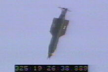 A GBU-43 durante um teste em 2003