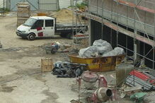 Acidente de trabalho aconteceu durante construção de supermercado em Guimarães