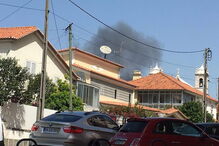 Moradores captaram coluna de fumo após tragédia	