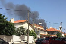 Moradores captaram coluna de fumo após tragédia	